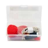Mini Sewing Supply Box – Travel & Home DIY Kit | NZ Stock filled with colorful sewing essentials in a compact case.